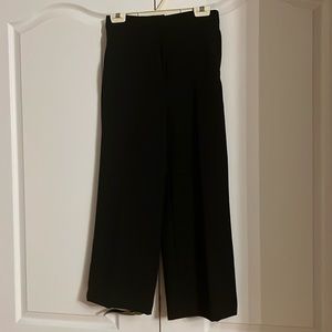 COPY - Black Zara cropped pants beautiful like new wear dress up or down.